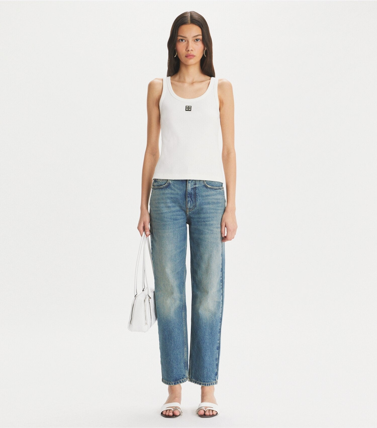 Straight Wide-Leg Jean